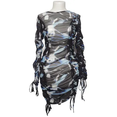Dress (Blue, Black, White) from Divided by H&M Elastane, Polyester