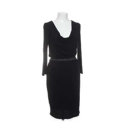Robe portefeuille (Noir) de Mango Casual Polyester, Viscose