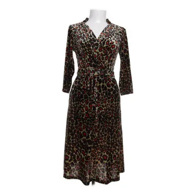 Klänning (Grön, Röd) från Stockholms Klänningsfabrik Elastan, Polyester