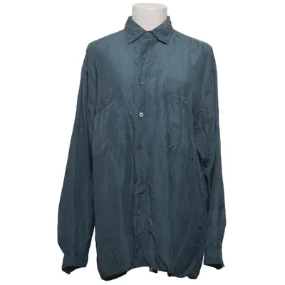 Shirt (Blue) from Bruno Silk