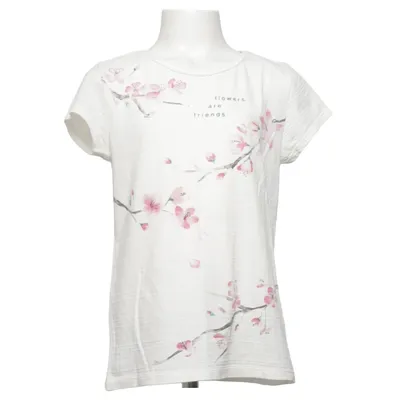 T-shirt (Wit, Roze) van Gap Kids Katoen, Polyester