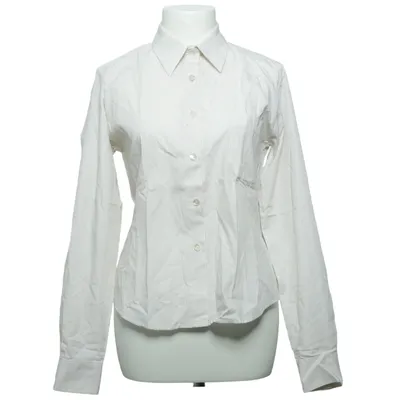 Shirt (Beige, White) from Veronique Branquinho Cotton