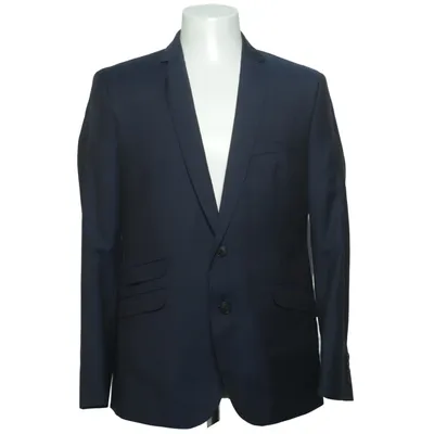 Blazer (Blauw) van Plectrum by Ben Sherman Wol