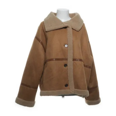 Shearling jas (Bruin, Beige) van Kilky Polyester