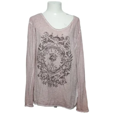 Långärmad t-shirt (Rosa) från Jean Pascale Bomull