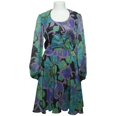 Jurk (Lila, Groen, Zwart) van Jobi