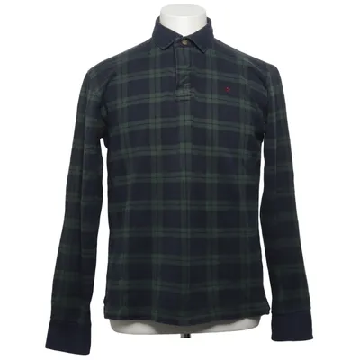 Rugby shirt (Blauw, Groen) van Hackett London Katoen