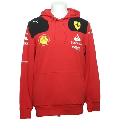Hættetrøje (Rød, Sort, Flerfarvet) fra Puma x Ferrari Bomuld