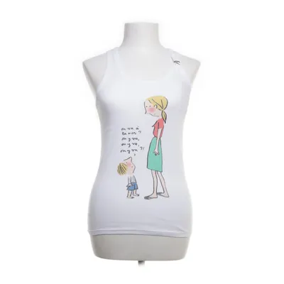 Tanktop (Wit, Meerkleurig) van Petit Bateau