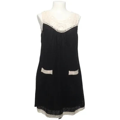 Robe (Noir, Blanc) de Yumi Coton, Polyester