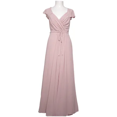 Aftonklänning (Beige) från Bubbleroom Occasion Återvunnen polyester