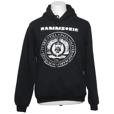 Huvtröja (Svart) från Rammstein Bomull, Polyester