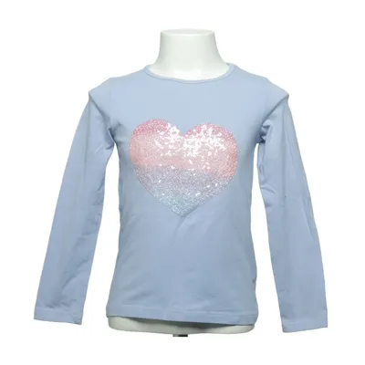 Lange mouwen shirt (Blauw, Roze) van Lindex Kids Katoen, Elastaan