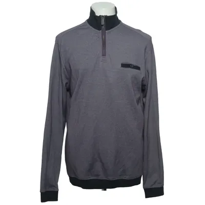 Sweatshirt (Purple, Black) from J.F.K Cotton, Viscose