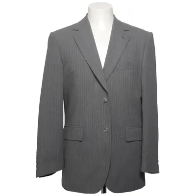 Blazer (Grijs) van Holmens Katoen, Polyester, Viscose, Wol