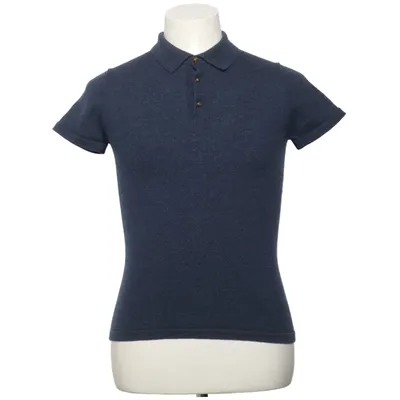 Polo (Bleu) de John Henric Laine de mouton