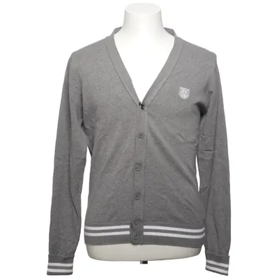 Cardigan (Grå, Hvid) fra Cedarwood State Bomuld