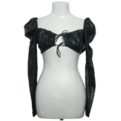 Crop Top (Schwarz) von Only One Elasthan, Polyester, Polyurethan