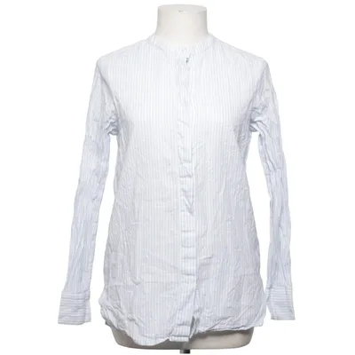 Blouse (Blue, White) from Juna Cotton