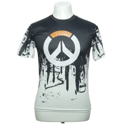T-shirt (Black, White) from Overwatch