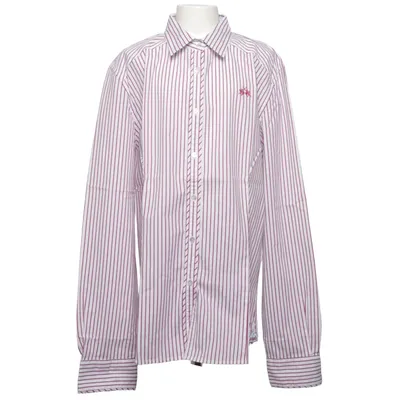 Shirt (Wit, Rood) van La Martina Katoen, Elastaan