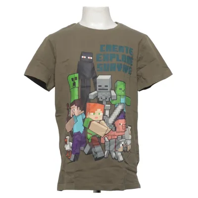 T-shirt (Grøn) fra Mojang Bomuld