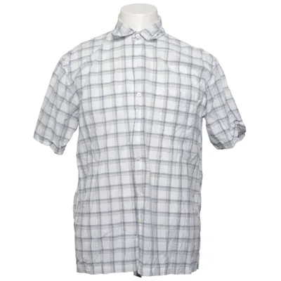Short sleeve shirt (White, Blue) from Regatta Cotton