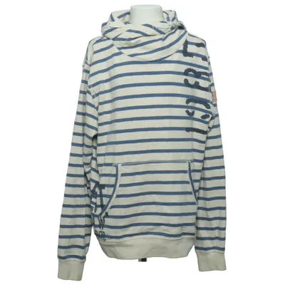 Hoodie (Blue, Beige) from Lindex Kids Cotton