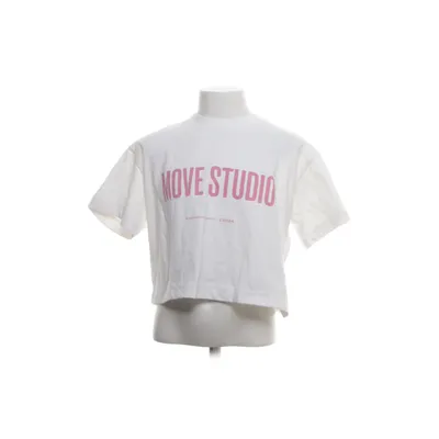Top (Wit) van H&M Move Katoen, Polyester