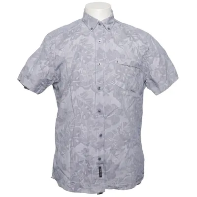 Chemise à manches courtes (Bleu, Blanc) de Jeff Banks Coton