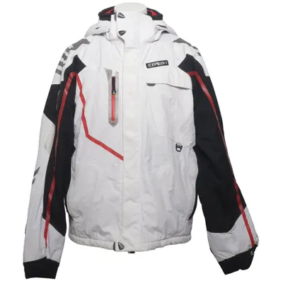Ski jacket (White, Black, Red) from Icepeak