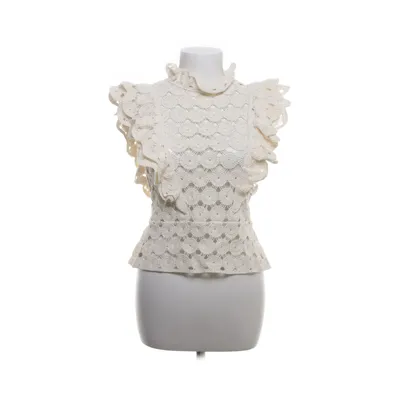 Top (Hvid) fra H&M Trend Bomuld, Polyamid, Polyester