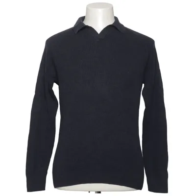 Trui (Blauw) van Dressmann Katoen, Lyocell