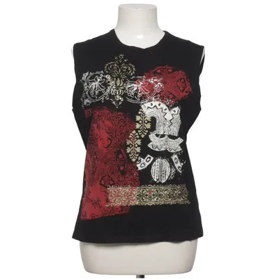 Tanktop (Zwart, Rood, Meerkleurig) van KappAhl Elastaan, Viscose