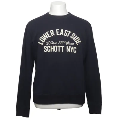 Sweatshirt (Bleu) de Schott NYC Coton