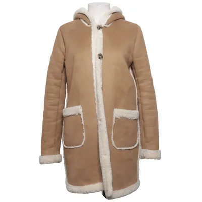 Shearlingjacka (Beige, Vit) från VILA Clothes Polyester