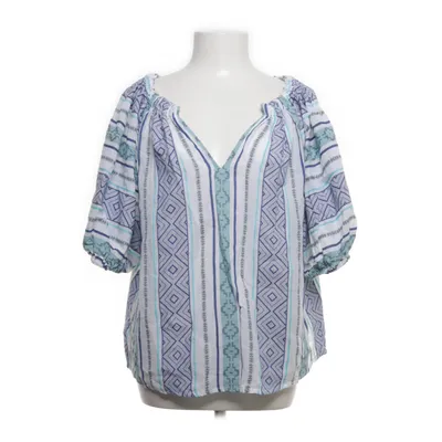 Blus (Blå, Vit, Flerfärgad) från Velvet Bomull