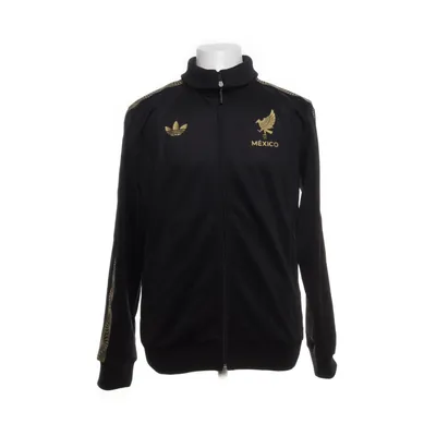 Träningsjacka (Svart, Guldfärgad) från Adidas