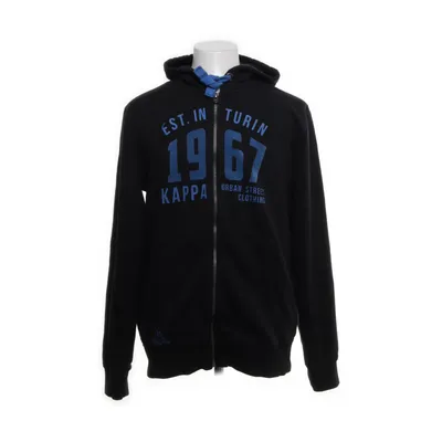 Capuchon sweater (Zwart) van Kappa Katoen, Polyester