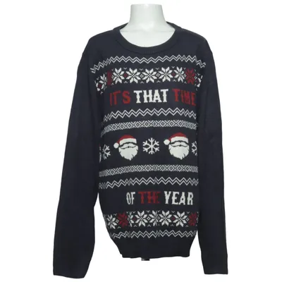 Christmas sweater (Blue, Multicolored) from H&M Acrylic