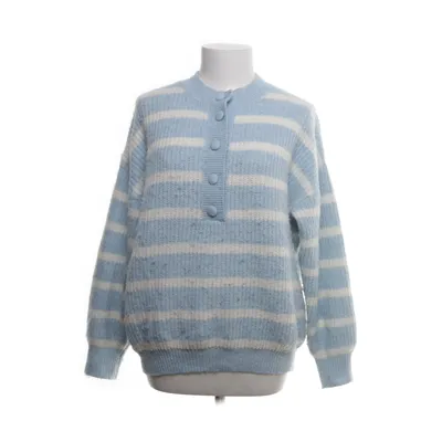 Sweater (Blue, Multicolored) from In April 1986 Elastane, Polyamide, Wool, Recycled polyester