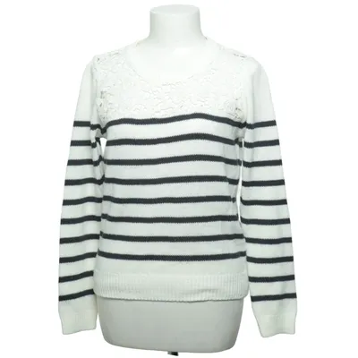 Sweater (White, Black) from Dorothy Perkins Acrylic, Polyester