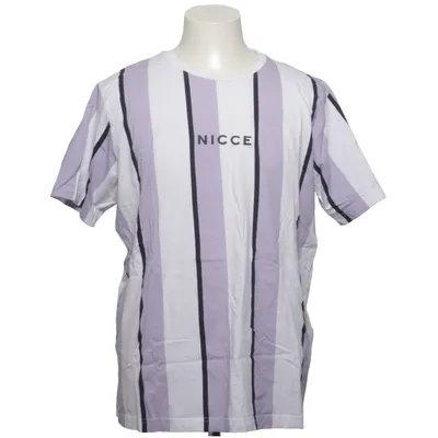 T-shirt (Hvid, Lilla, Sort) fra Nicce Bomuld