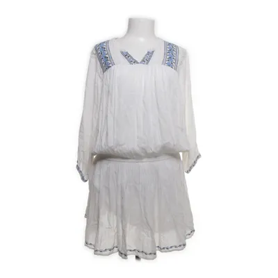 Jurk (Wit, Meerkleurig) van Pepe Jeans Katoen, Viscose