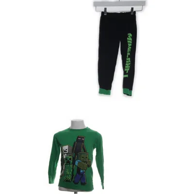 Pyjamas (Grön, Svart, Flerfärgad) från Mojang Bomull