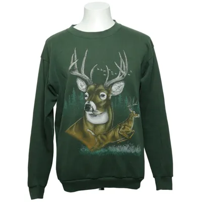 Sweatshirt (Green) from Tultex Cotton, Polyester
