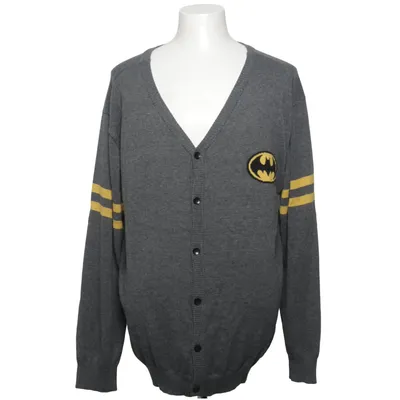 Cardigan (Grijs, Geel, Zwart) van Batman Acryl, Katoen