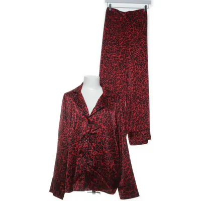 Pyjamas (Röd, Svart, Flerfärgad) från Primark Elastan, Polyester