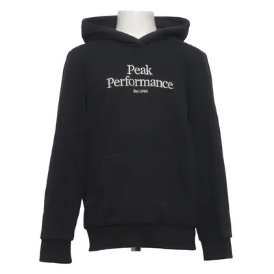 Sweat à capuche (Noir) de Peak Performance Coton, Polyester