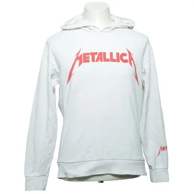 Hættetrøje (Hvid) fra Metallica Bomuld